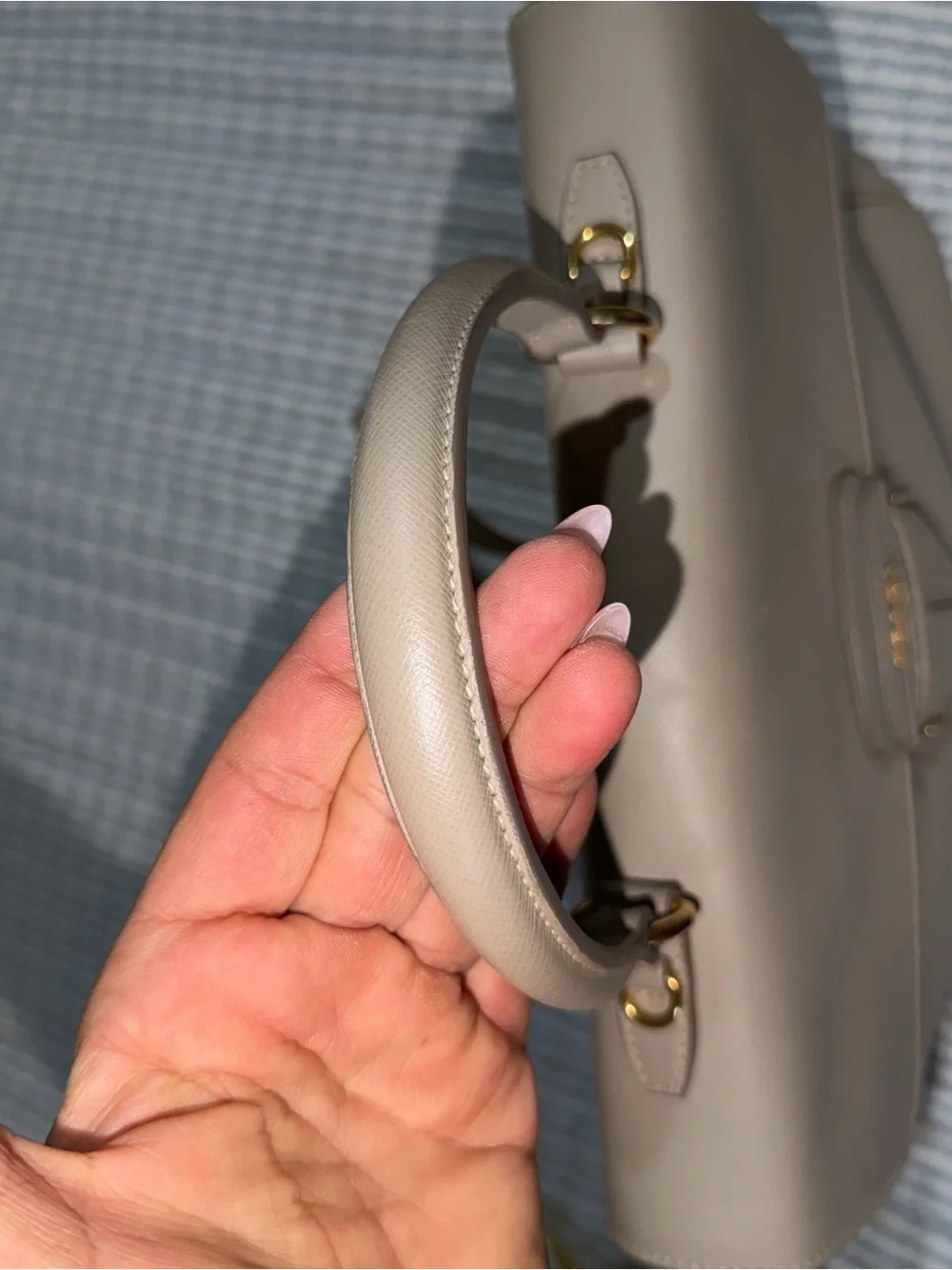 Prada sophisticated taupe